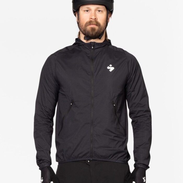 SWEET PROTECTION - HUNTER HOODED WIND JACKET - BLACK