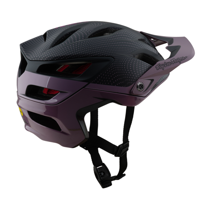 TROY LEE DESIGNS - A3 AS HELMET HALO PURPLE 5 TROY LEE DESIGNS - A3 AS HELMET HALO PURPLE