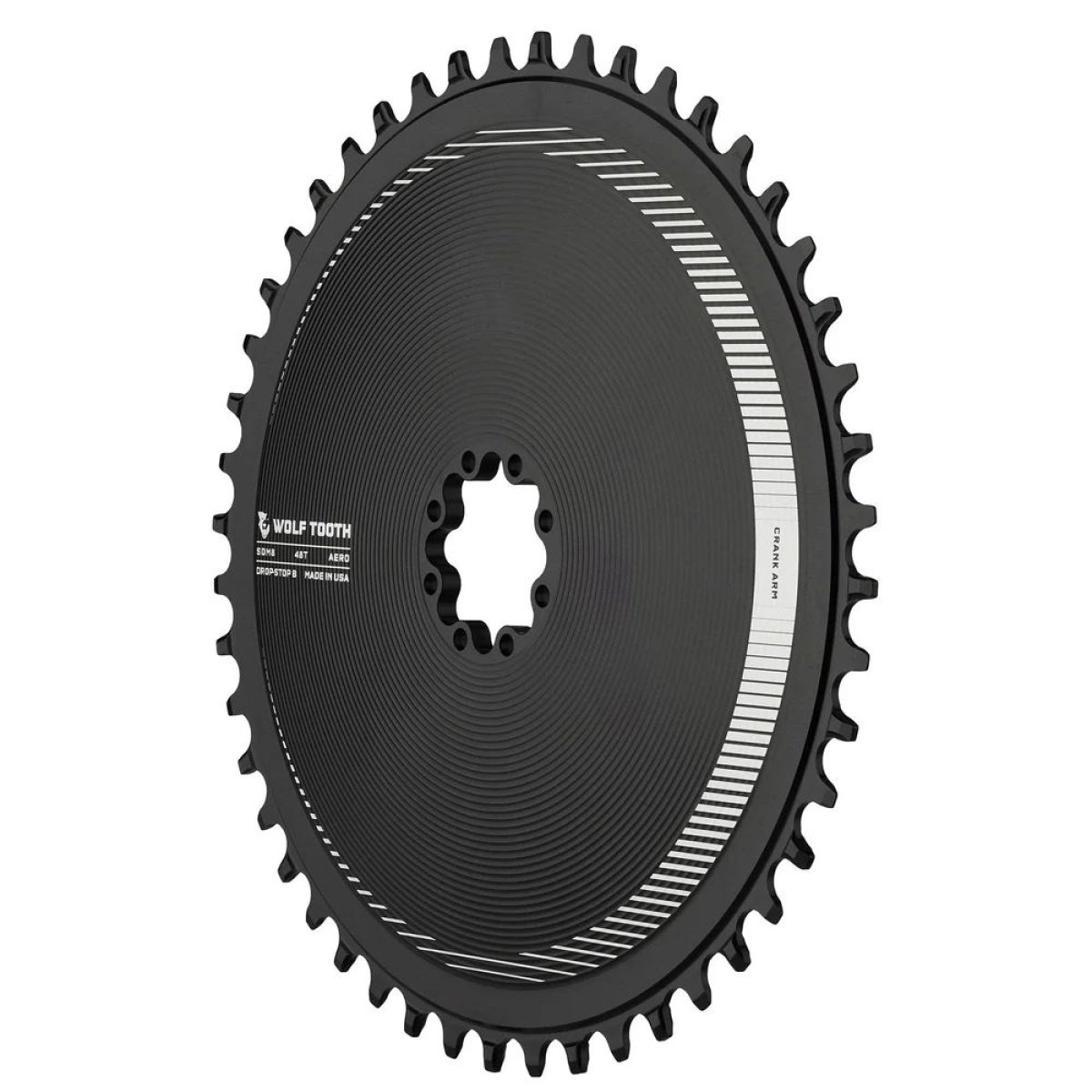 WOLF TOOTH - SRAM 8-BOLT DM AERO DROP-STOP CHAINRING 3 WOLF TOOTH - SRAM 8-BOLT DM AERO DROP-STOP CHAINRING - Image 3