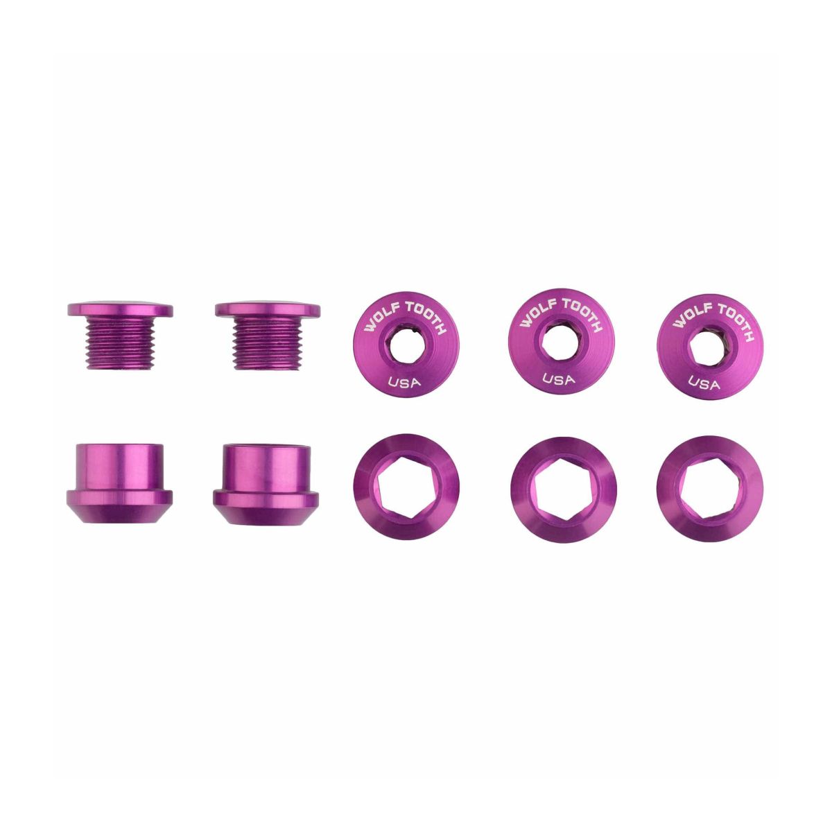 WOLF TOOTH - 6MM CHAINRING BOLTS FOR 1X - 5PCS 7 WOLF TOOTH - 6MM CHAINRING BOLTS FOR 1X - 5PCS - Image 7