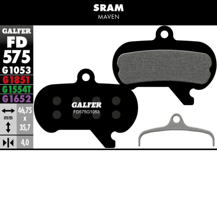 GALFER - BRAKE PADS - SRAM MAVEN