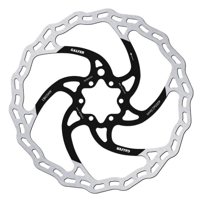GALFER - MTB WAVE DISC ROTOR - 6-BOLT - 2MM