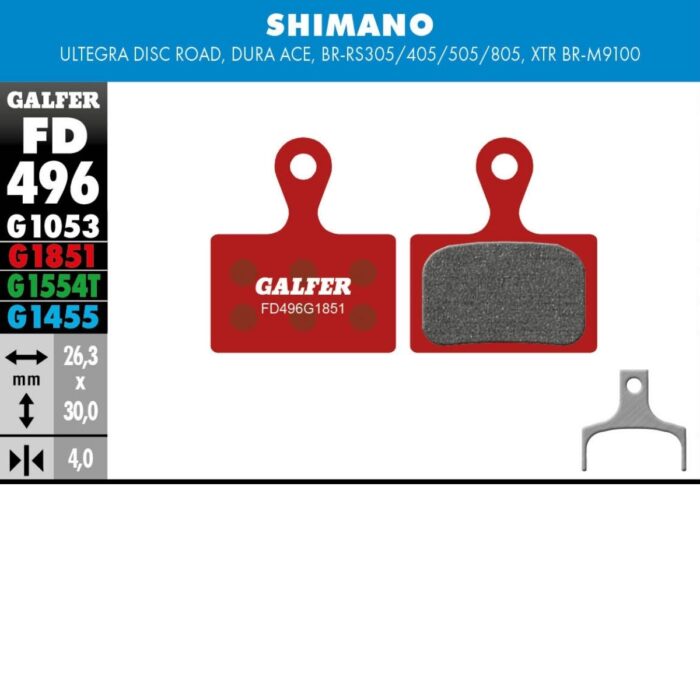 GALFER - BRAKE PADS - SHIMANO ROAD