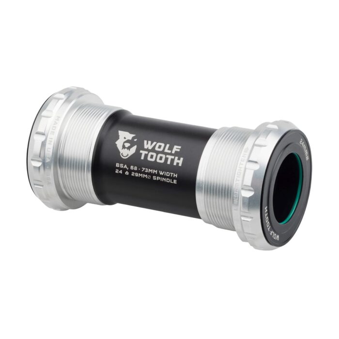 WOLF TOOTH BOTTOM BRACKET - BSA THREADED - 24MM SPINDLE 14 WOLF TOOTH BOTTOM BRACKET - BSA THREADED - 24MM SPINDLE