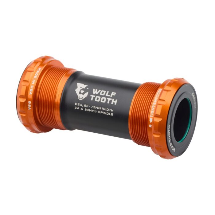 WOLF TOOTH BOTTOM BRACKET - BSA THREADED - 24MM SPINDLE 15 WOLF TOOTH BOTTOM BRACKET - BSA THREADED - 24MM SPINDLE