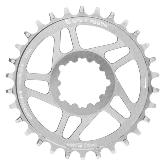 WOLF TOOTH - SRAM DM DROP-STOP B CHAINRING - BOOST 5 WOLF TOOTH - SRAM DM DROP-STOP B CHAINRING - BOOST