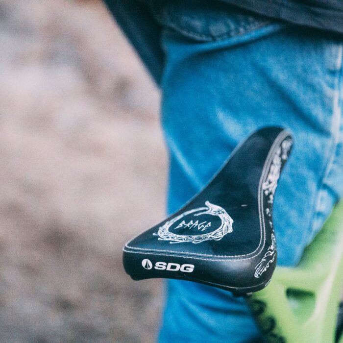 SDG - Apollo Saddle - CroMo Rail - "B-Rage Apollo"
