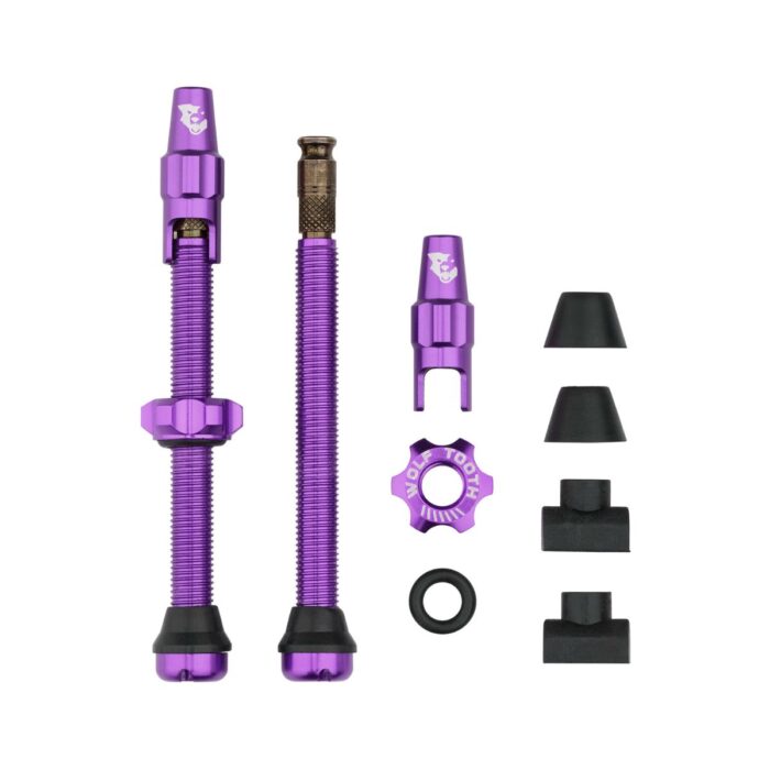 WOLF TOOTH - TUBELESS VALVE STEM KIT FOR CLIK VALVE - 60MM 24 WOLF TOOTH - TUBELESS VALVE STEM KIT FOR CLIK VALVE - 60MM