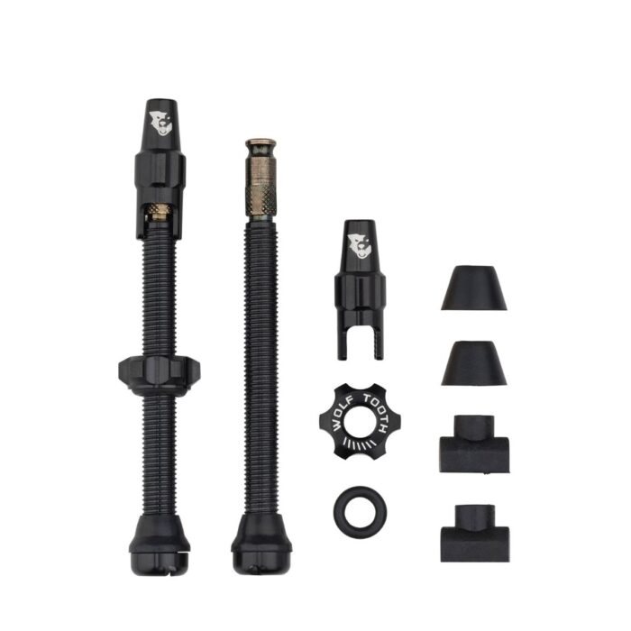WOLF TOOTH - TUBELESS VALVE STEM KIT FOR CLIK VALVE - 60MM 26 WOLF TOOTH - TUBELESS VALVE STEM KIT FOR CLIK VALVE - 60MM