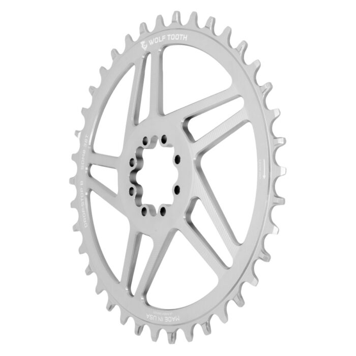 WOLF TOOTH - SRAM 8-BOLT DM DROP-STOP CHAINRING 11 WOLF TOOTH - SRAM 8-BOLT DM DROP-STOP CHAINRING
