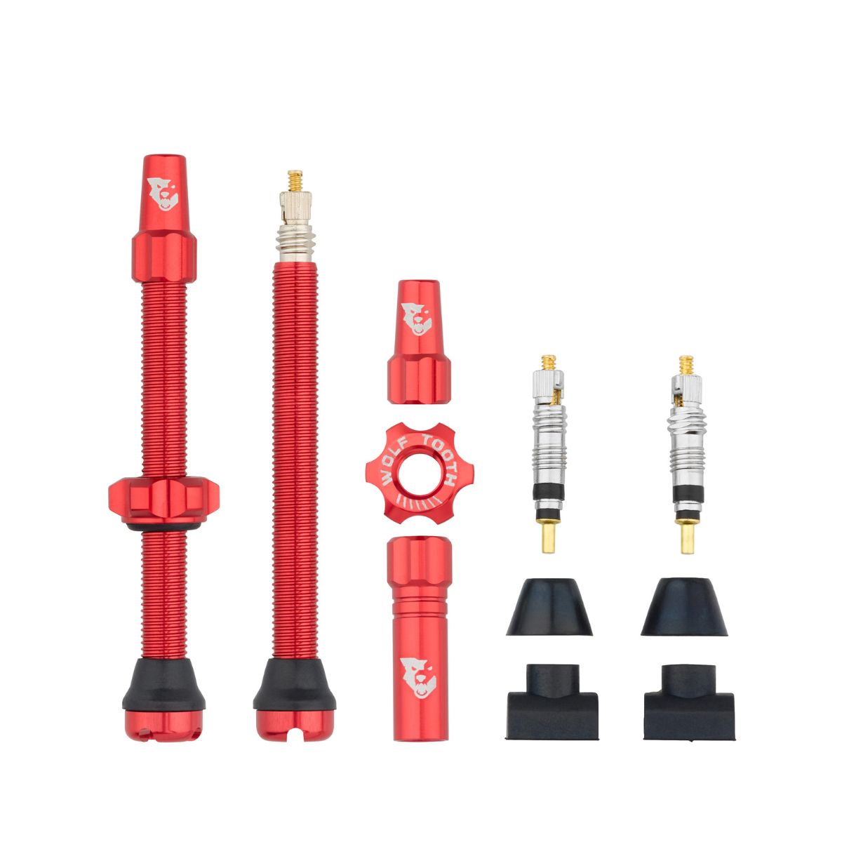WOLF TOOTH - TUBELESS VALVE STEM KIT - 60MM 2 WOLF TOOTH - TUBELESS VALVE STEM KIT - 60MM - Image 2