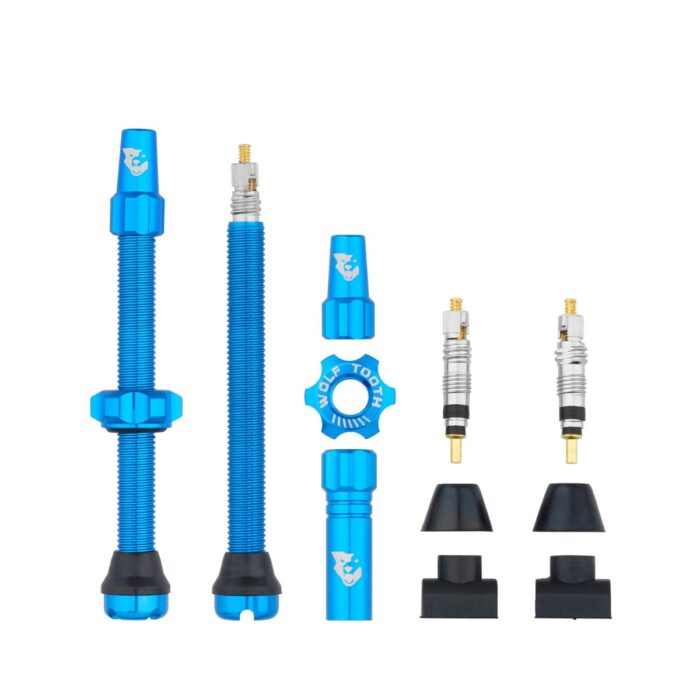 WOLF TOOTH - TUBELESS VALVE STEM KIT - 60MM 15 WOLF TOOTH - TUBELESS VALVE STEM KIT - 60MM