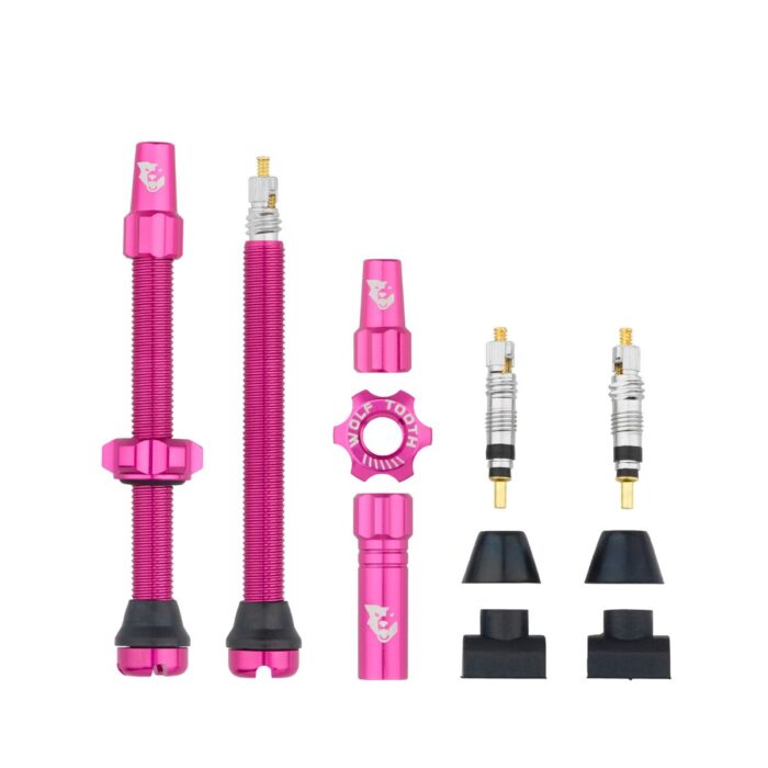 WOLF TOOTH - TUBELESS VALVE STEM KIT - 60MM 20 WOLF TOOTH - TUBELESS VALVE STEM KIT - 60MM