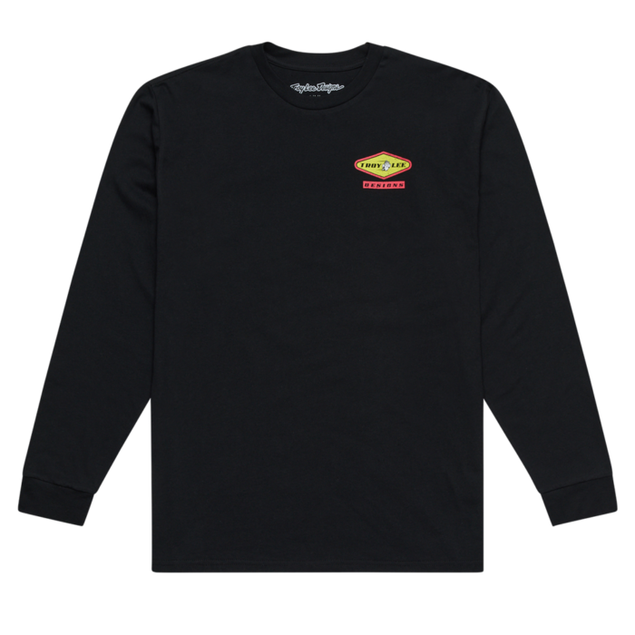 TROY LEE DESIGNS - LONG SLEEVE TEE OVERLOAD BLACK 3 TROY LEE DESIGNS - LONG SLEEVE TEE OVERLOAD BLACK