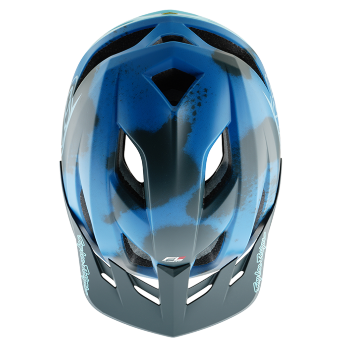 Troy Lee Designs - Flowline Se AS Helmet Badge Camo Blue