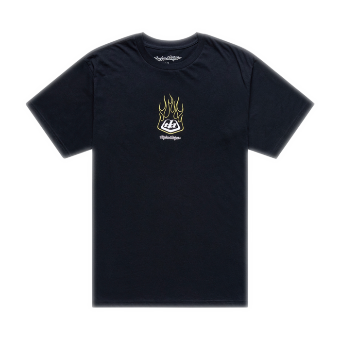 TROY LEE DESIGNS - FLAME2 SHORT SLEEVE TEE BLACK 3 TROY LEE DESIGNS - FLAME2 SHORT SLEEVE TEE BLACK