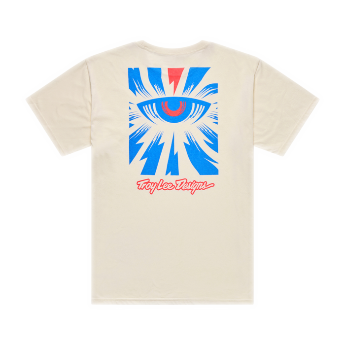 TROY LEE DESIGNS - CYBORG SHORT SLEEVE TEE VINTAGE WHITE 3 TROY LEE DESIGNS - CYBORG SHORT SLEEVE TEE VINTAGE WHITE