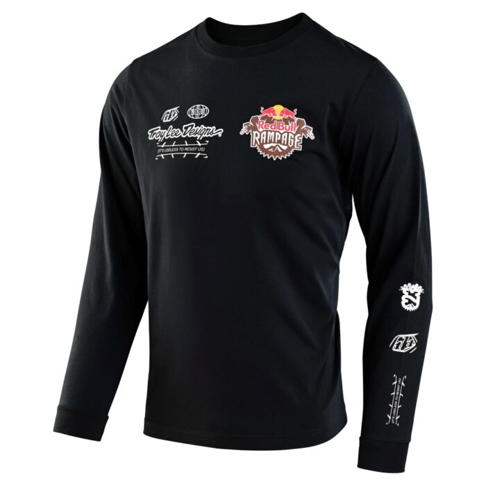 TROY LEE DESIGNS - TLD REDBULL RAMPAGE STATIC LONG SLEEVE TEE BLACK 3 TROY LEE DESIGNS - TLD REDBULL RAMPAGE STATIC LONG SLEEVE TEE BLACK