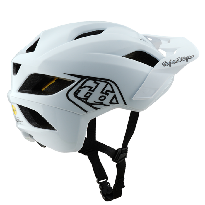 Troy Lee Designs - Flowline AS Helmet Point White / Black