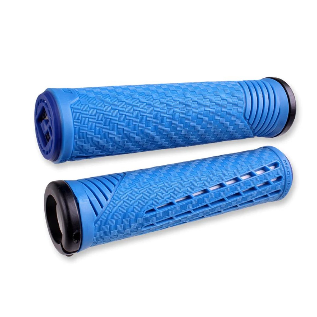 ODI CF Grips - Blue/White 1 ODI CF Grips - Blue/White