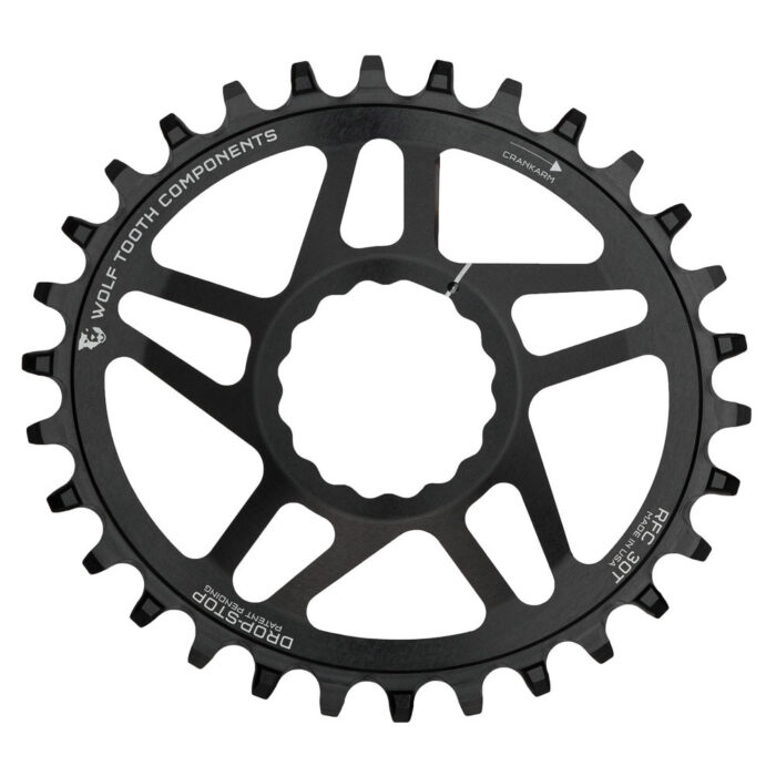 WOLF TOOTH - RACE FACE CINCH OVAL DROP-STOP CHAINRING - BOOST (3MM) OFFSET 7 WOLF TOOTH - RACE FACE CINCH OVAL DROP-STOP CHAINRING - BOOST (3MM) OFFSET