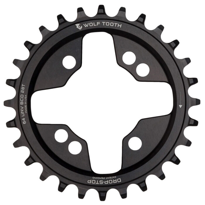 WOLF TOOTH - 64 BCD DROP-STOP CHAINRING 3 WOLF TOOTH - 64 BCD DROP-STOP CHAINRING