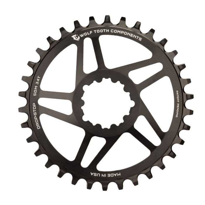 WOLF TOOTH - SRAM DM DROP-STOP CHAINRING - NON-BOOST (6MM OFFSET) 3 WOLF TOOTH - SRAM DM DROP-STOP CHAINRING - NON-BOOST (6MM OFFSET)