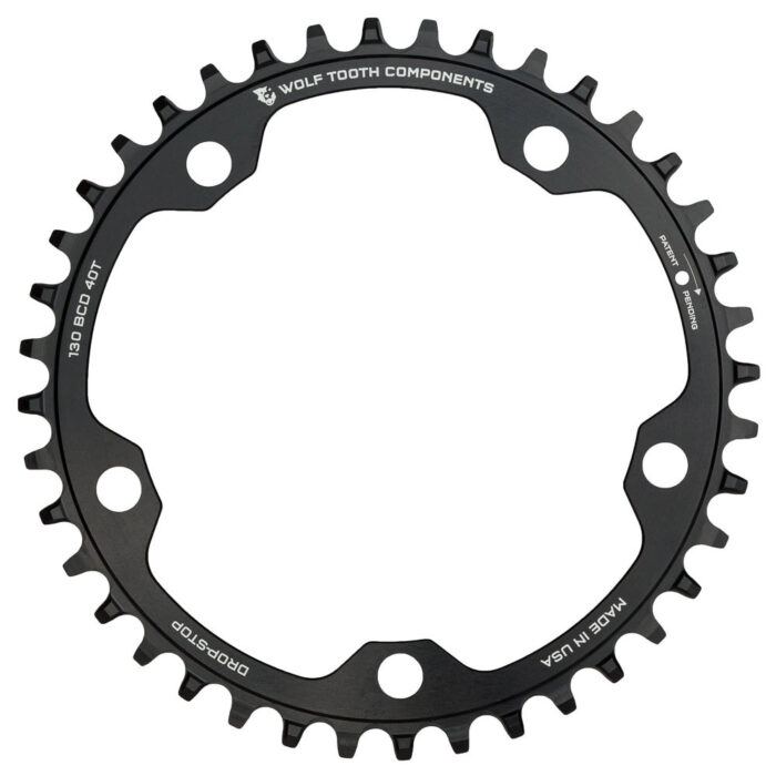 WOLF TOOTH - 130 x 5 BCD GRAVEL / CX / ROAD DROP-STOP CHAINRINGS