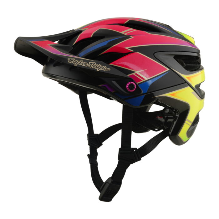 TROY LEE DESIGNS - A3 AS HELMET ELECTRA BLACK 3 TROY LEE DESIGNS - A3 AS HELMET ELECTRA BLACK