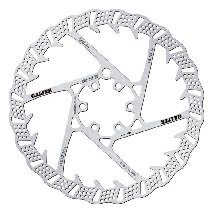 GALFER - MTB SHARK DISC ROTOR - 6-BOLT - 2MM