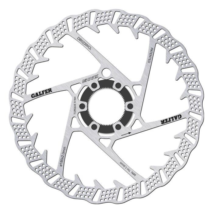 GALFER - MTB SHARK DISC ROTOR - CENTERLOCK - 2MM