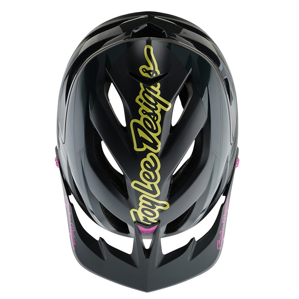TROY LEE DESIGNS - A3 AS HELMET GHOSTWING CHARCOAL 3 TROY LEE DESIGNS - A3 AS HELMET GHOSTWING CHARCOAL - Image 3
