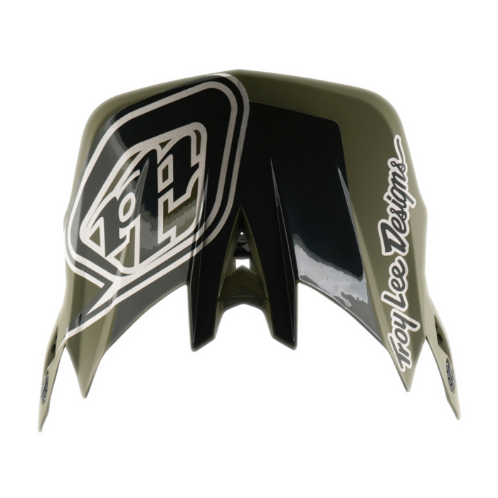 TROY LEE DESIGNS - D4 AS POLYACRYLITE HELMET SHADOW BEETLE