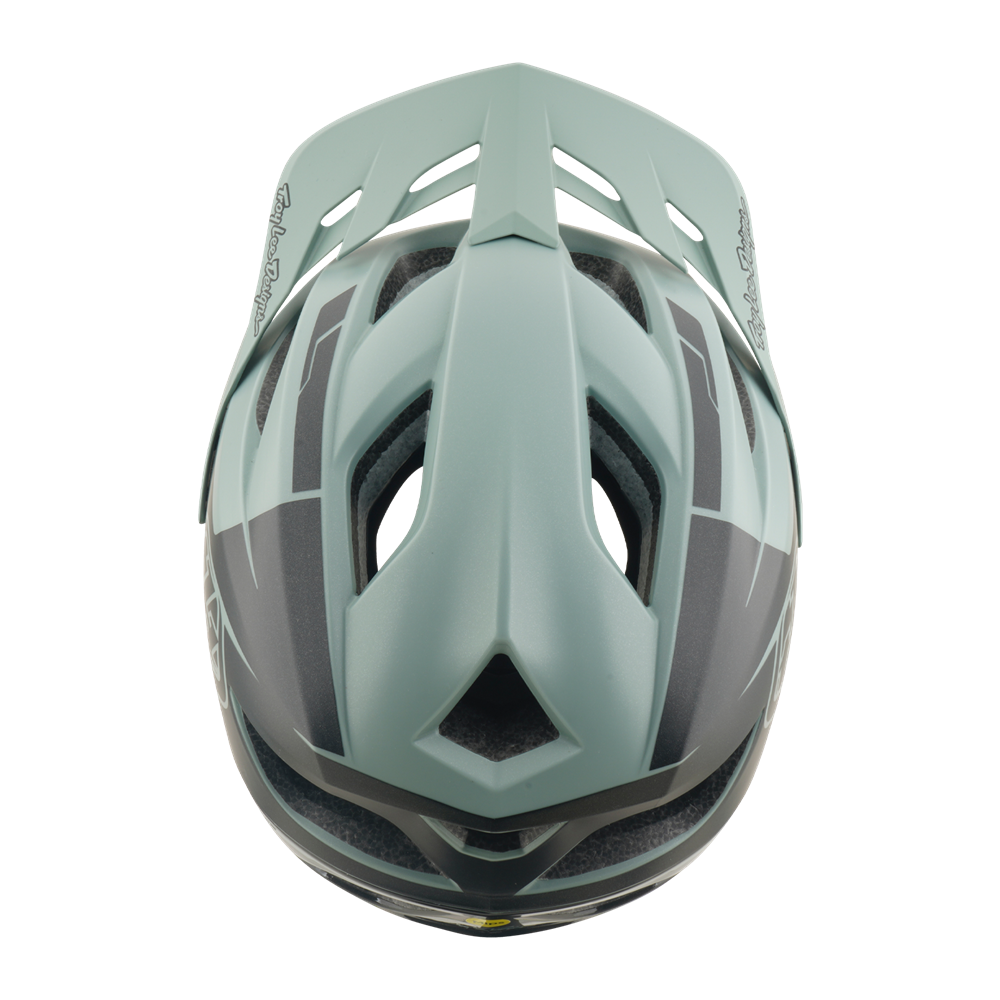 TROY LEE DESIGNS - FLOWLINE SE AS HELMET HYDRO SAGE / CHARCOAL 2 TROY LEE DESIGNS - FLOWLINE SE AS HELMET HYDRO SAGE / CHARCOAL - Image 2