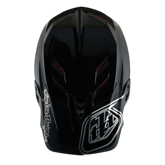 TROY LEE DESIGNS - D4 AS POLYACRYLITE HELMET SHADOW BLACK 6 TROY LEE DESIGNS - D4 AS POLYACRYLITE HELMET SHADOW BLACK