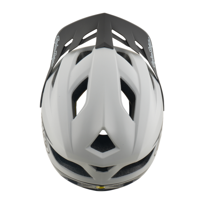 TROY LEE DESIGNS - FLOWLINE AS HELMET POINT GRAY 4 TROY LEE DESIGNS - FLOWLINE AS HELMET POINT GRAY