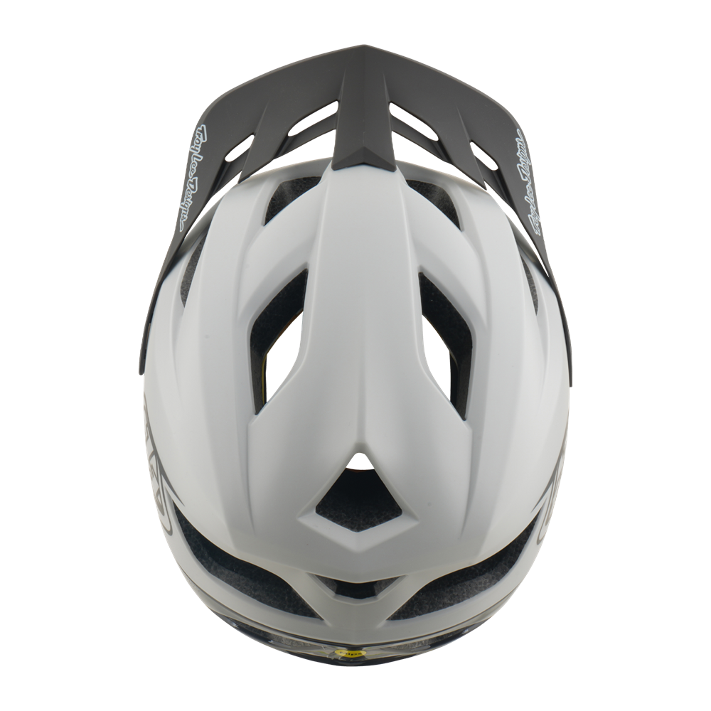 TROY LEE DESIGNS - FLOWLINE AS HELMET POINT GRAY 2 TROY LEE DESIGNS - FLOWLINE AS HELMET POINT GRAY - Image 2