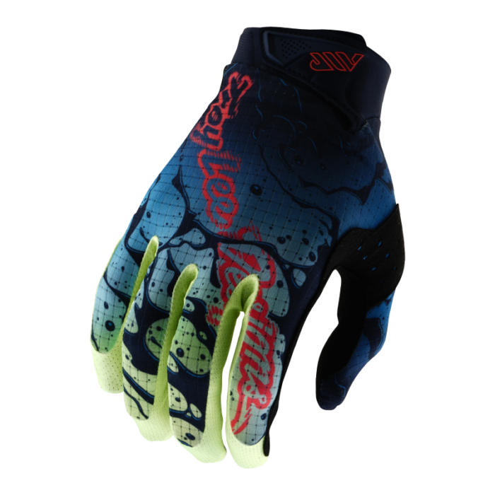 TROY LEE DESIGNS - AIR GLOVE DRIP GLO YELLOW / DARK NAVY 3 TROY LEE DESIGNS - AIR GLOVE DRIP GLO YELLOW / DARK NAVY