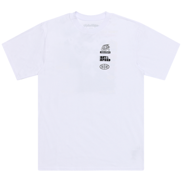 TROY LEE DESIGNS - SHORT SLEEVE TEE OVERLOAD WHITE 3 TROY LEE DESIGNS - SHORT SLEEVE TEE OVERLOAD WHITE