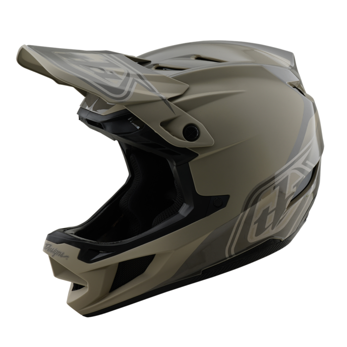 TROY LEE DESIGNS - D4 AS POLYACRYLITE HELMET SHADOW TIMBER 4 TROY LEE DESIGNS - D4 AS POLYACRYLITE HELMET SHADOW TIMBER