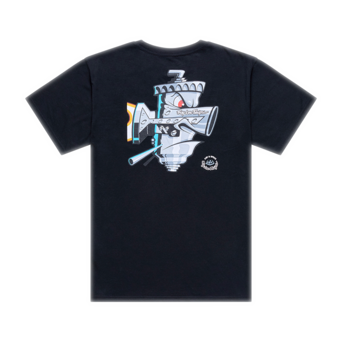 TROY LEE DESIGNS - CARB CLUB SHORT SLEEVE TEE BLACK 3 TROY LEE DESIGNS - CARB CLUB SHORT SLEEVE TEE BLACK