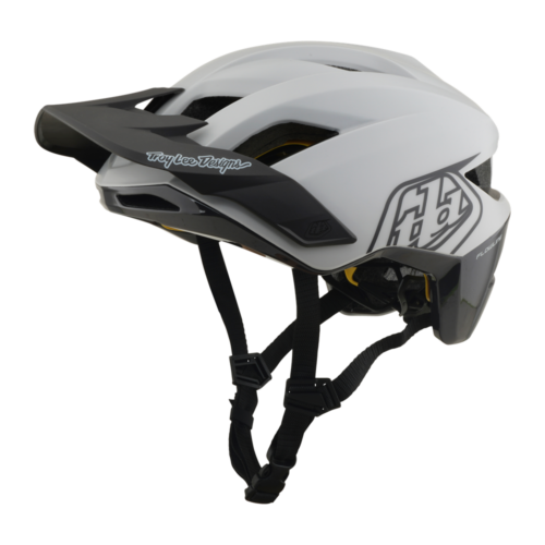 Troy Lee Designs Flowline MIPS Helmet in Point Gray