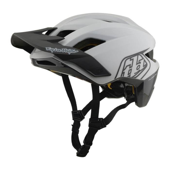 TROY LEE DESIGNS - FLOWLINE AS HELMET POINT GRAY 3 TROY LEE DESIGNS - FLOWLINE AS HELMET POINT GRAY