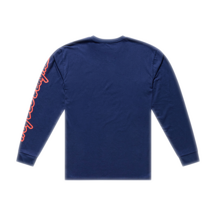 TROY LEE DESIGNS - LONG SLEEVE TEE SIGNATURE NAVY 4 TROY LEE DESIGNS - LONG SLEEVE TEE SIGNATURE NAVY