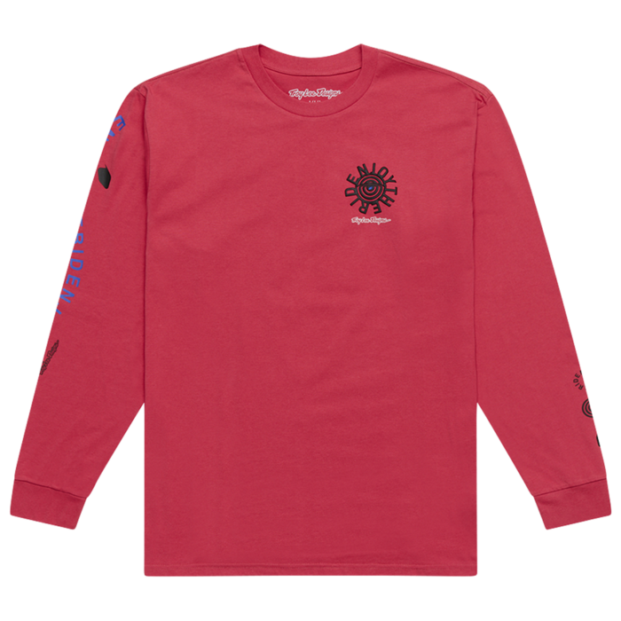 TROY LEE DESIGNS - LONG SLEEVE TEE ENJOY FUCHSIA