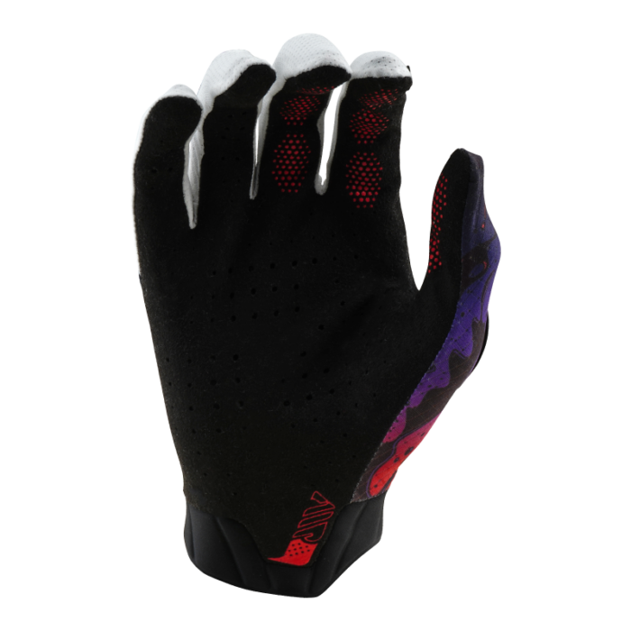TROY LEE DESIGNS - AIR GLOVE DRIP BLACK / PURPLE 4 TROY LEE DESIGNS - AIR GLOVE DRIP BLACK / PURPLE