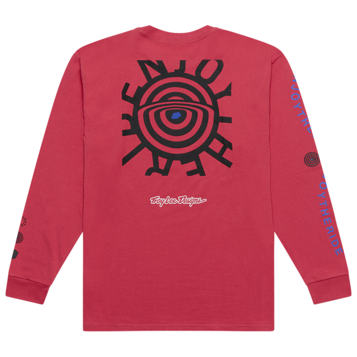 TROY LEE DESIGNS - LONG SLEEVE TEE ENJOY FUCHSIA