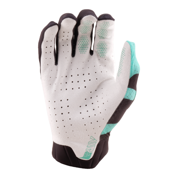 TROY LEE DESIGNS - AIR GLOVE CYCLOPS CARBON / REAL TEAL 4 TROY LEE DESIGNS - AIR GLOVE CYCLOPS CARBON / REAL TEAL