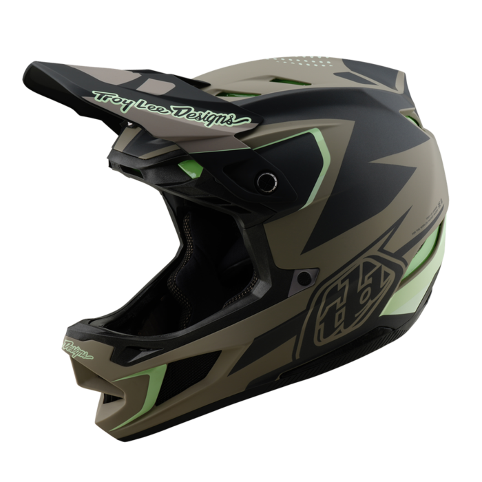TROY LEE DESIGNS - D4 AS COMPOSITE HELMET OPTIC TIMBER