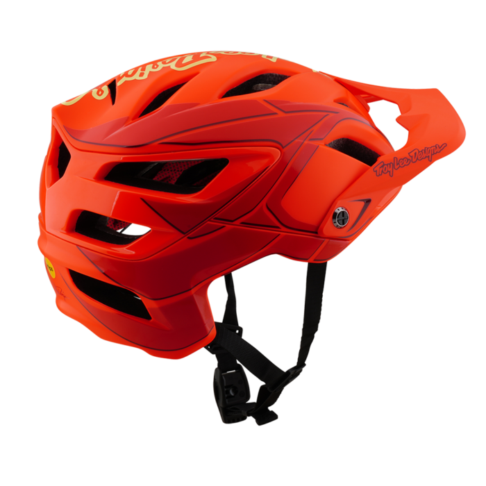TROY LEE DESIGNS - A3 AS HELMET GHOSTWING RED 5 TROY LEE DESIGNS - A3 AS HELMET GHOSTWING RED